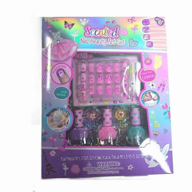 Pecoware Scented Nail Beauty Art Set For kids