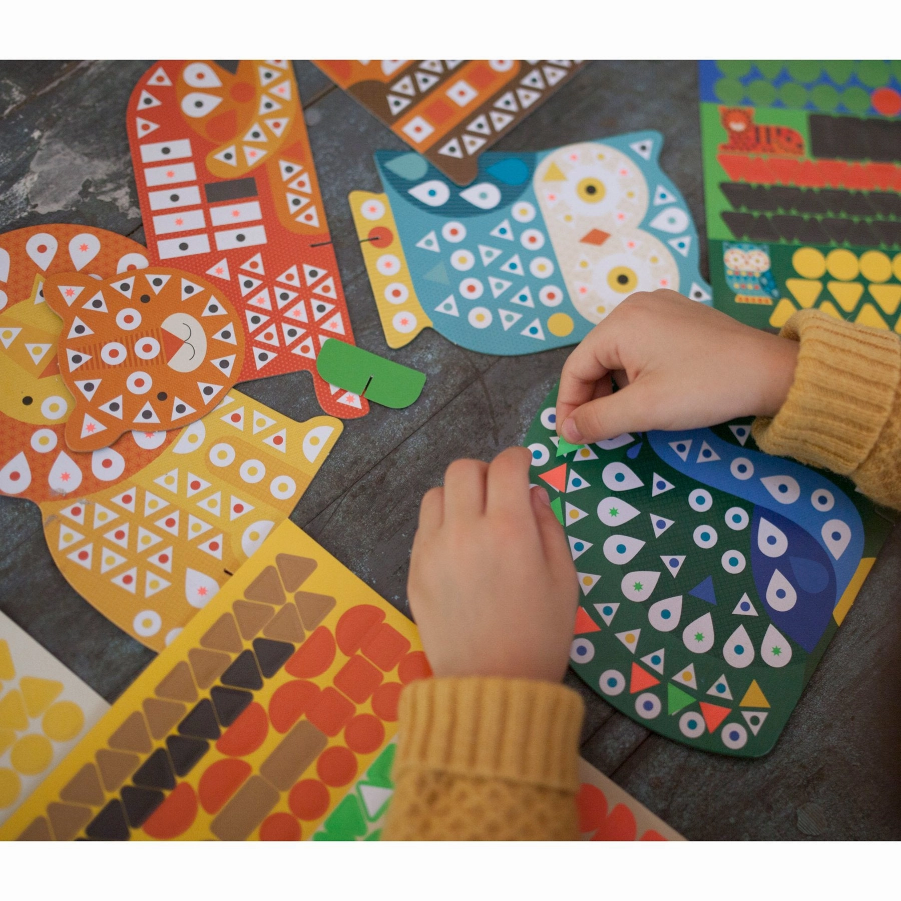 Petit Collage Sticker Arts - Animals