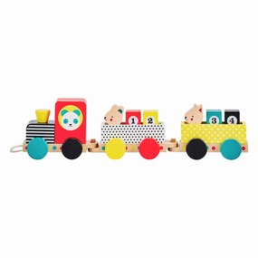Petit Collage Wooden Vehicles Train