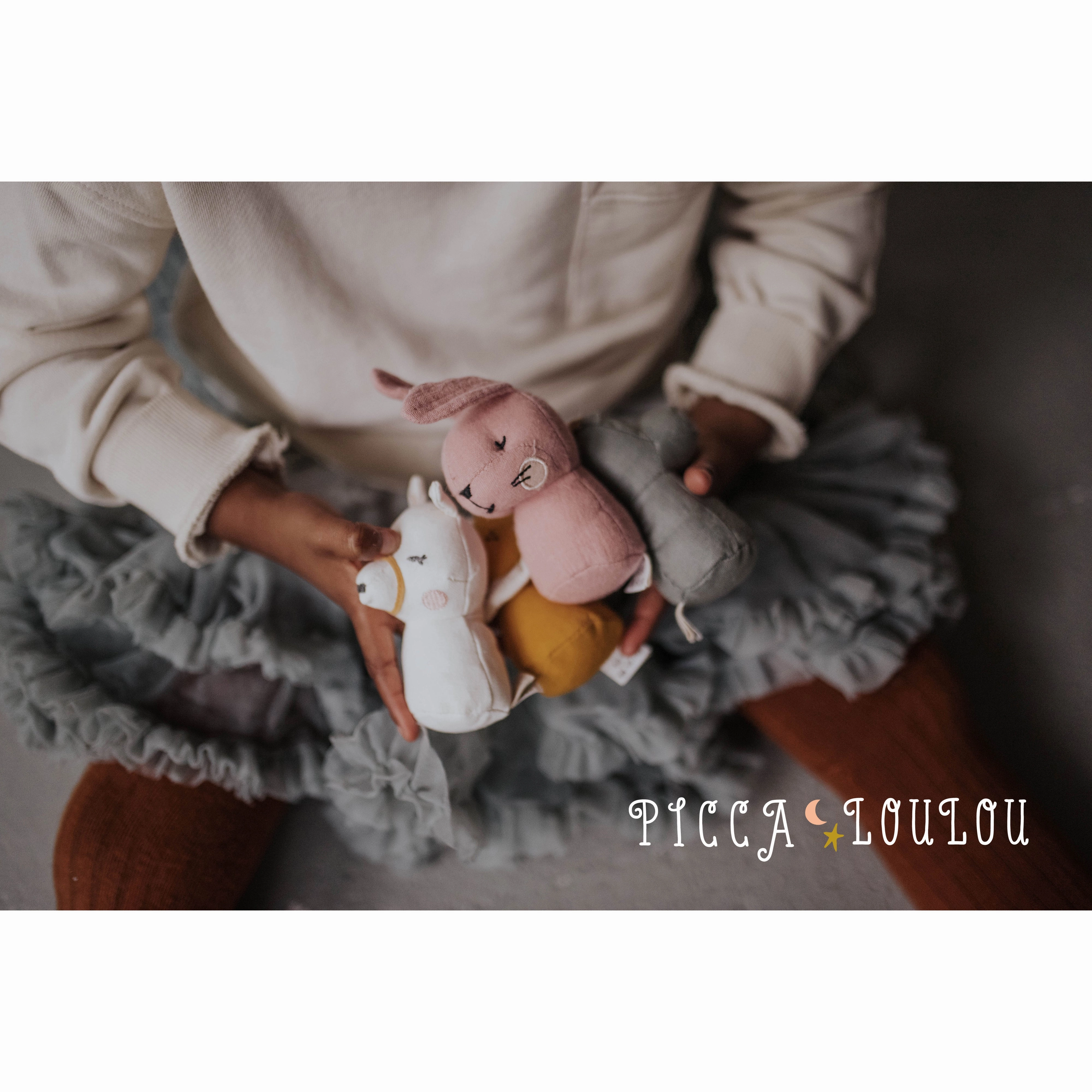 Picca Loulou Mini Rattle - 10cm (1pc)