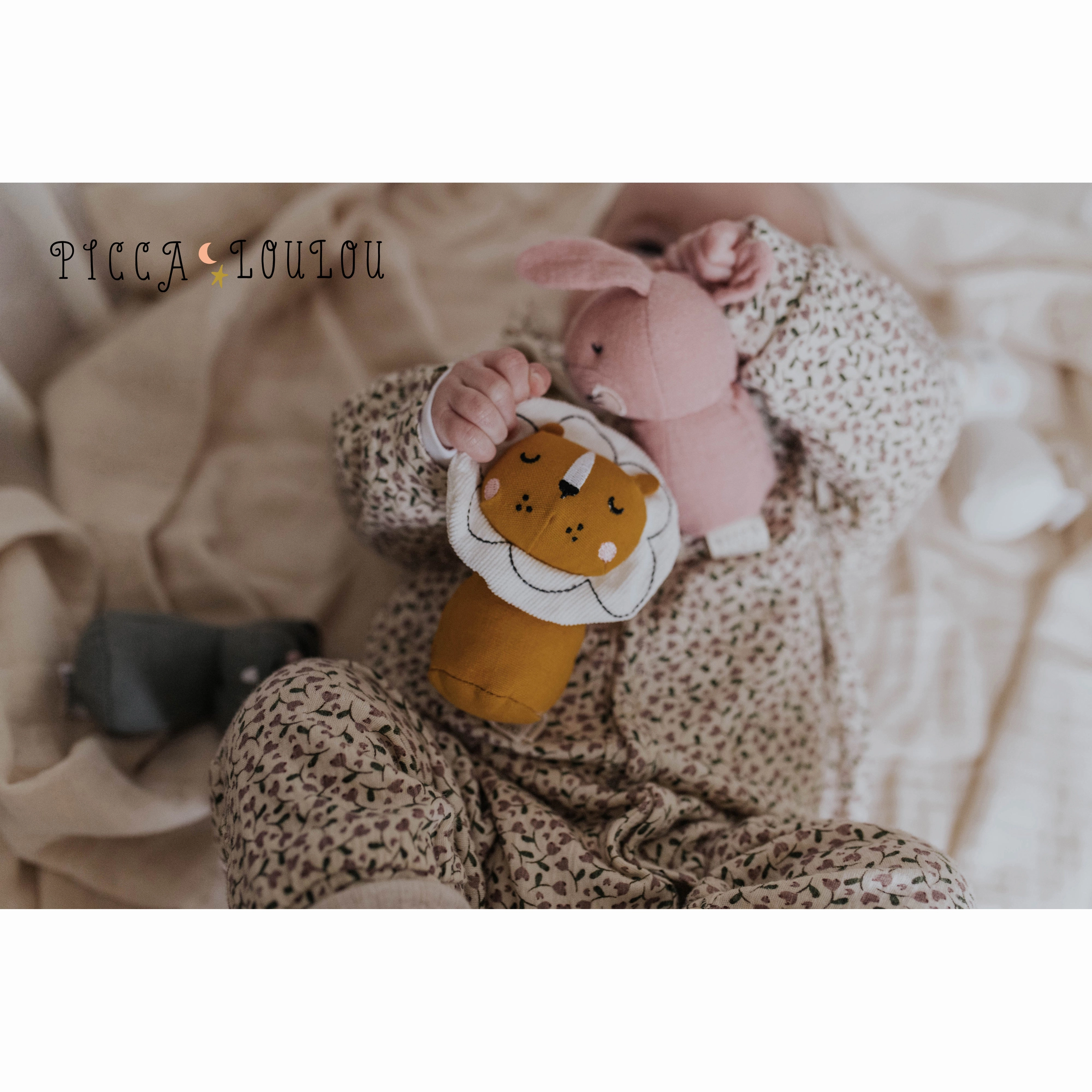 Picca Loulou Mini Rattle - 10cm (1pc)