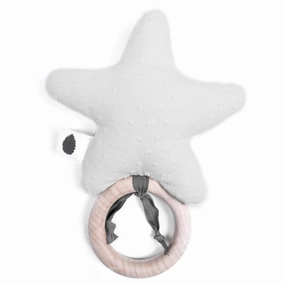 Pine Cone Ellie Star Rattle Cloud