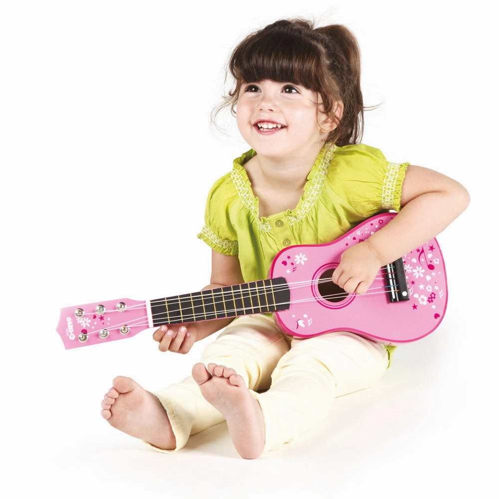 Pink Guitar (Flowers)