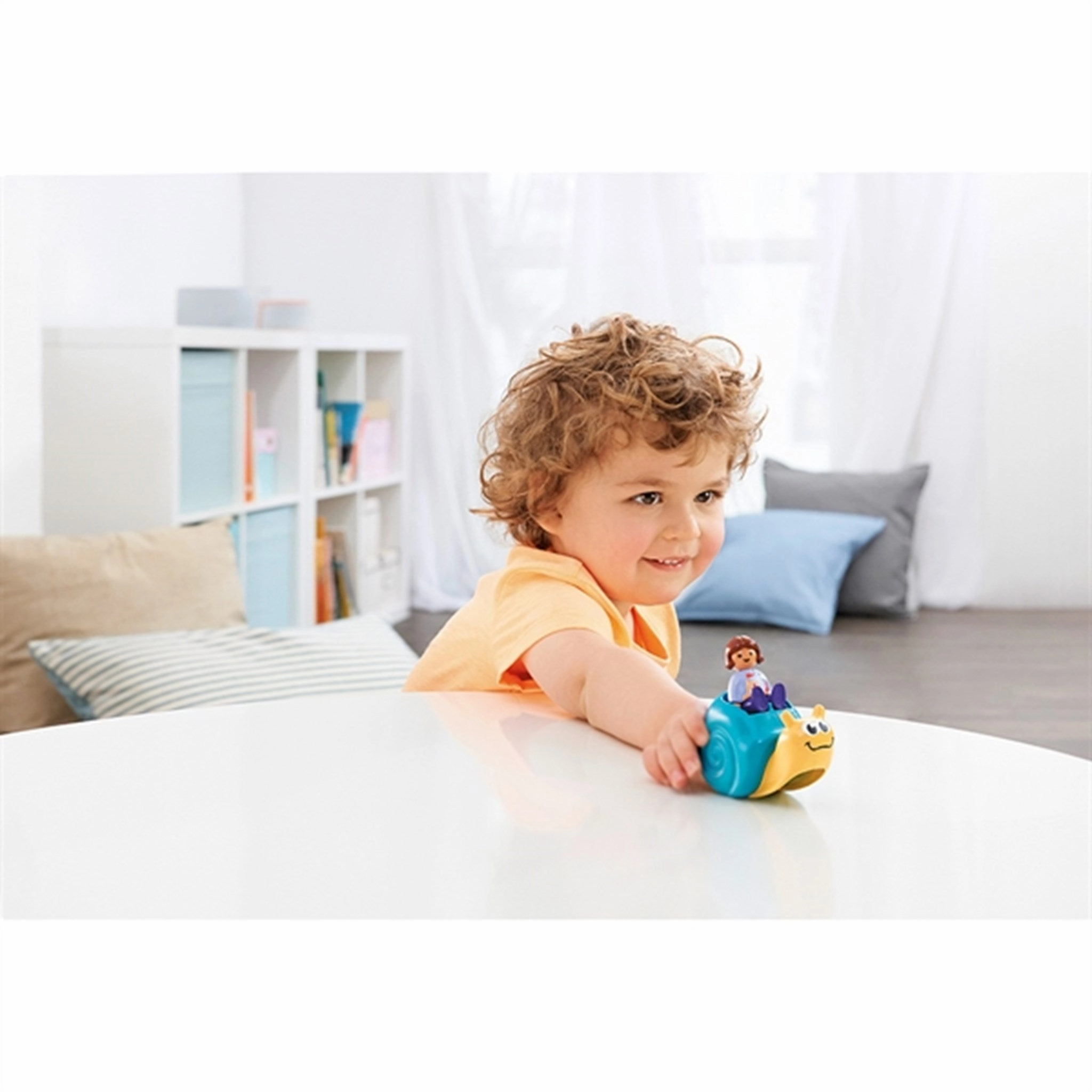 Playmobil 1.2.3 - Rocking Snail with Rattle Feature