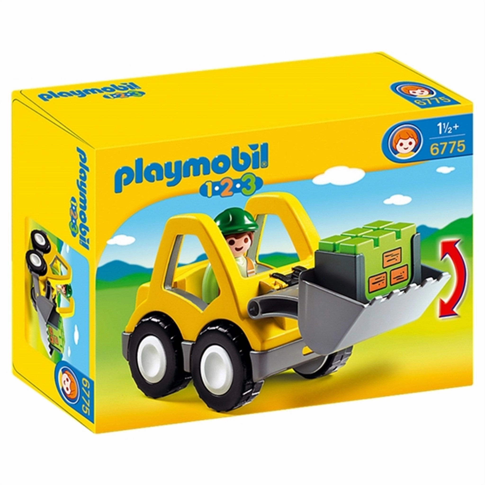Playmobil 1.2.3 Excavator