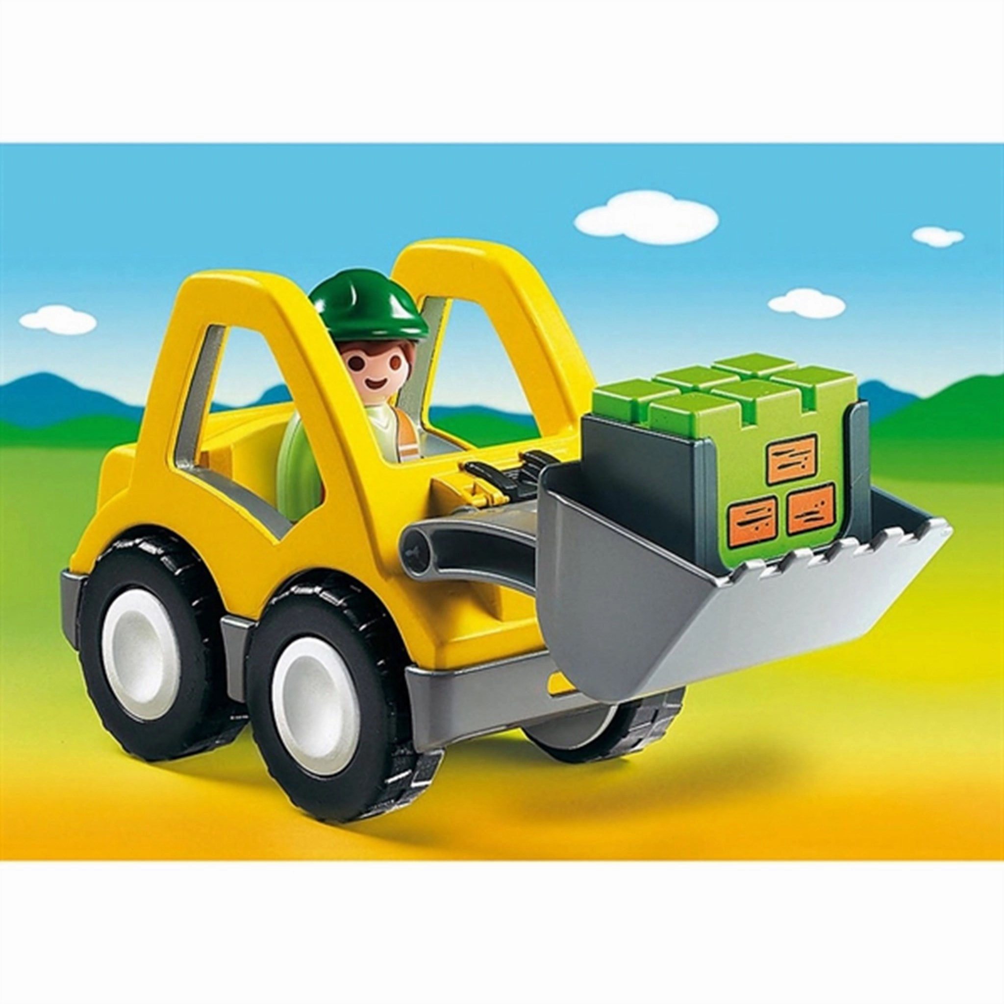 Playmobil 1.2.3 Excavator