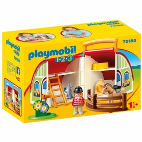 Playmobil 1.2.3. Take Along Farm ?70180
