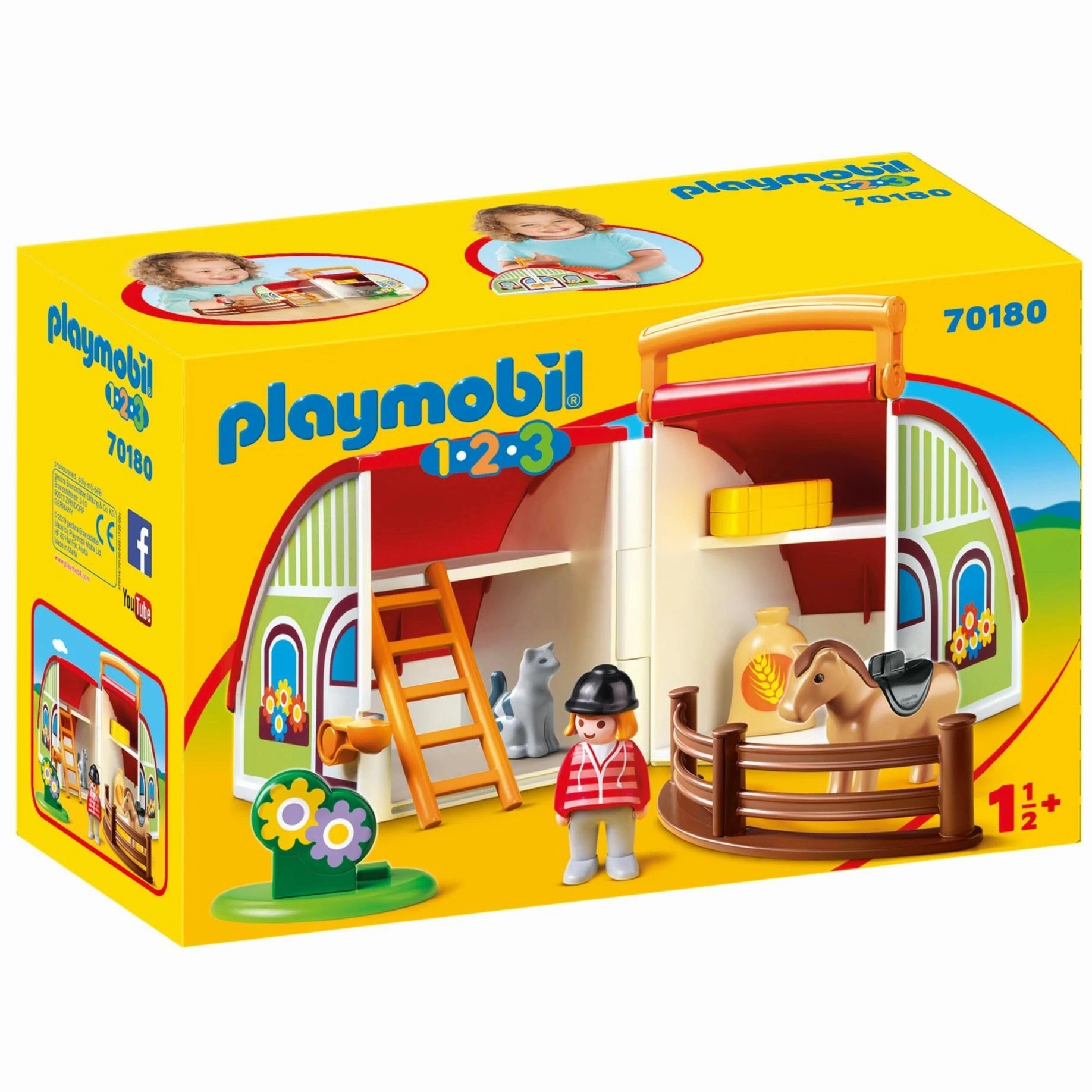 Playmobil 1.2.3. Take Along Farm ?70180