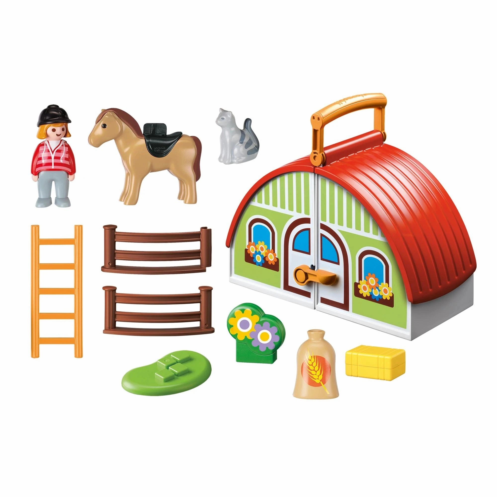 Playmobil 1.2.3. Take Along Farm ?70180