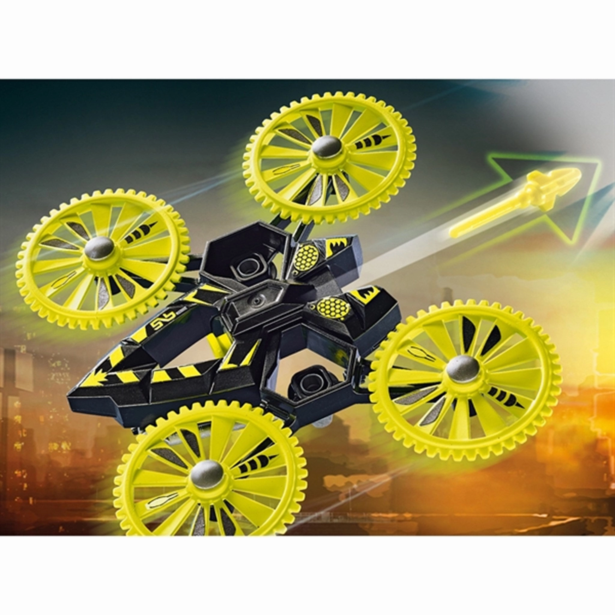 Playmobil City Action - Police Jet with Drone