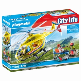 Playmobil City Life - Rescue Helicopter