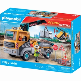 Playmobil? Construction Truck With Crane