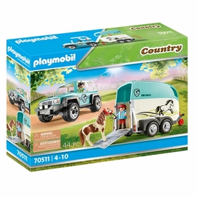 Playmobil? Country - Car with Pony Trailer