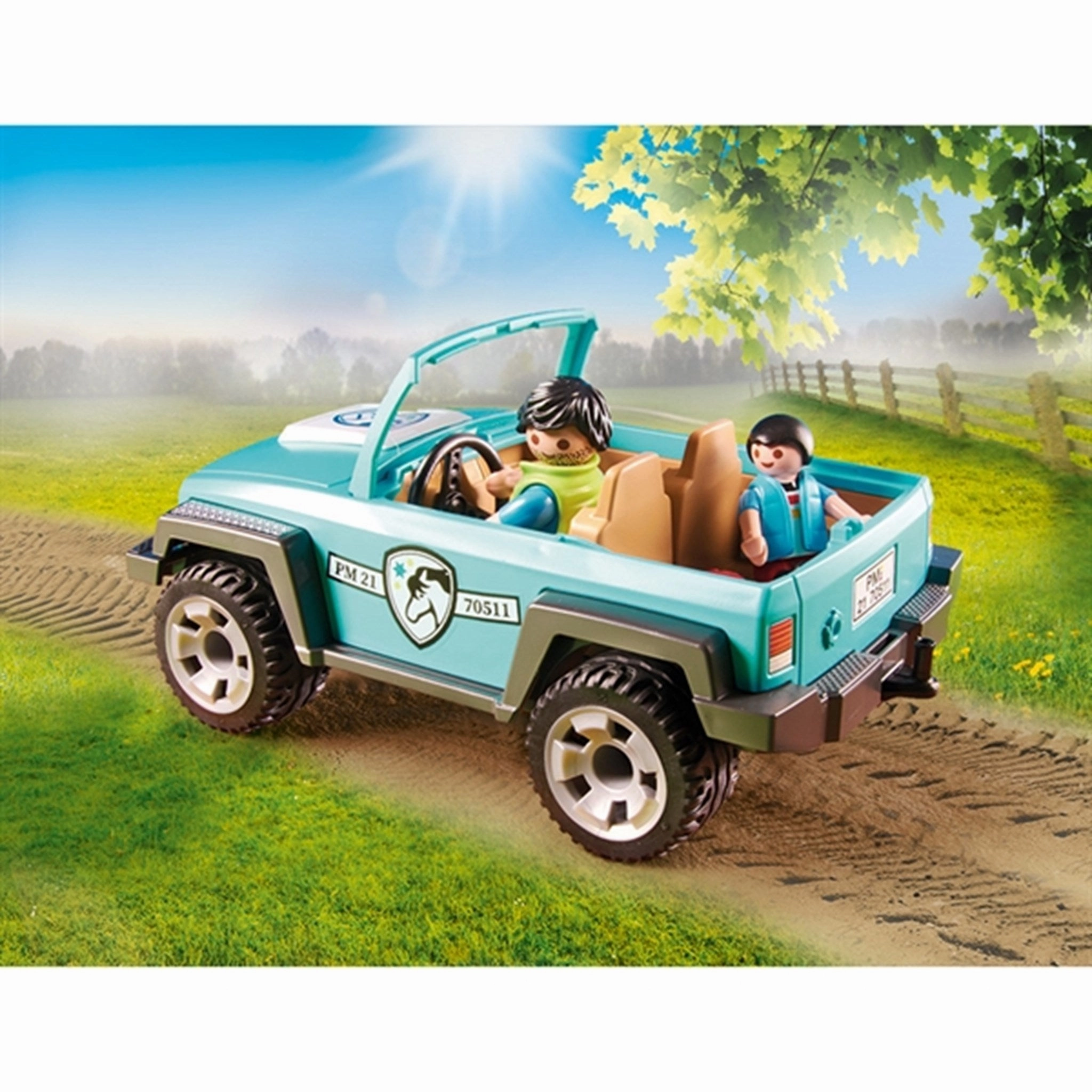 Playmobil? Country - Car with Pony Trailer
