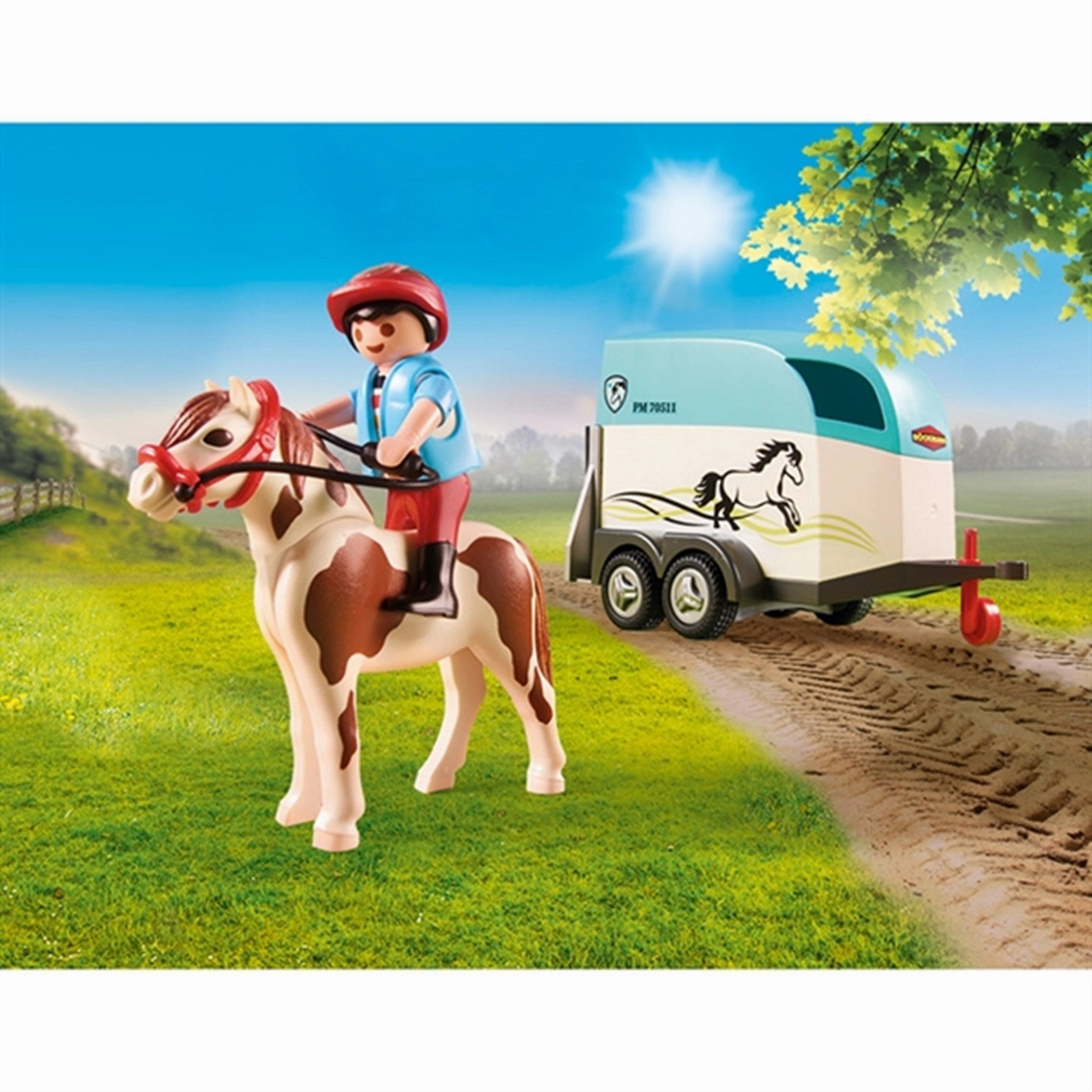 Playmobil? Country - Car with Pony Trailer