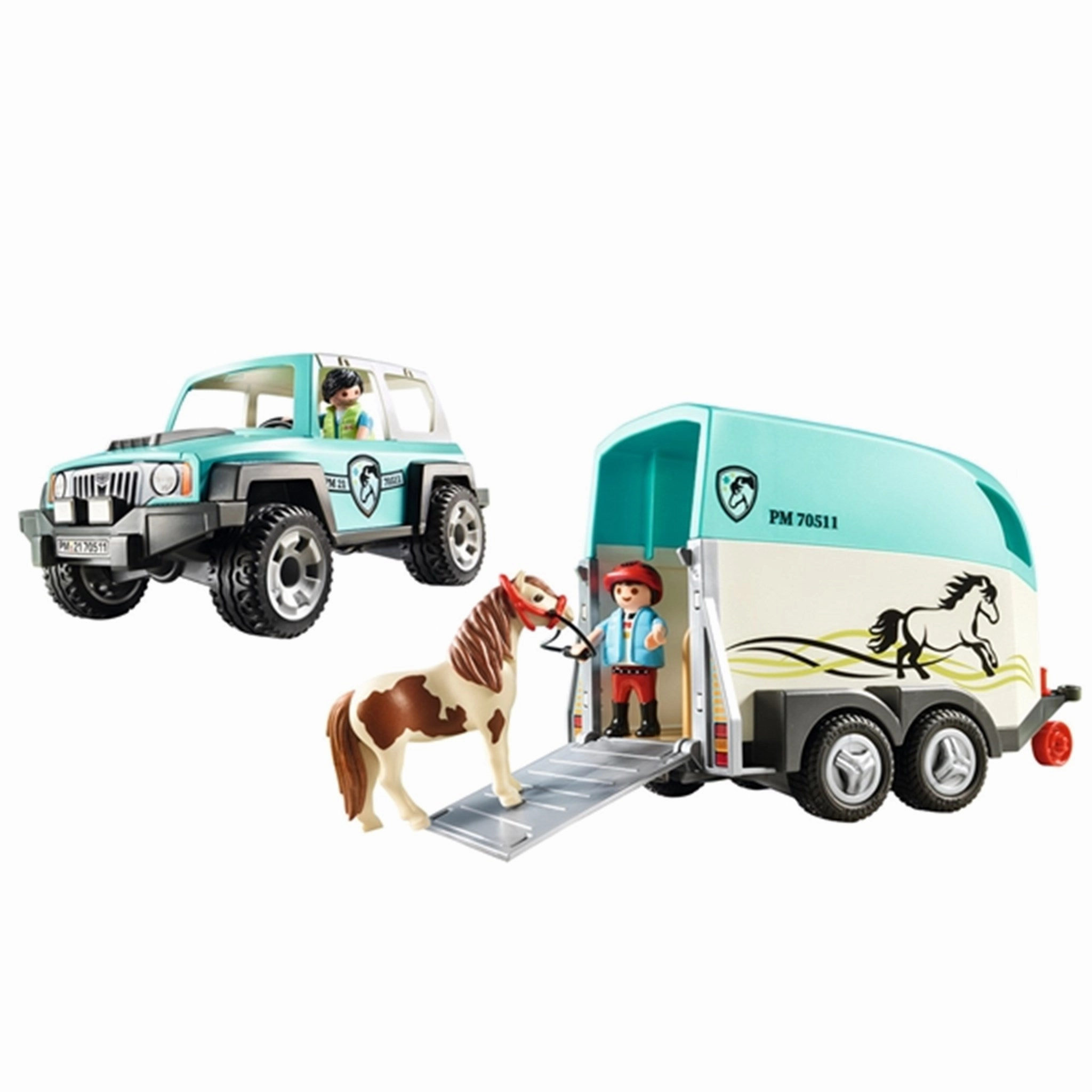 Playmobil? Country - Car with Pony Trailer