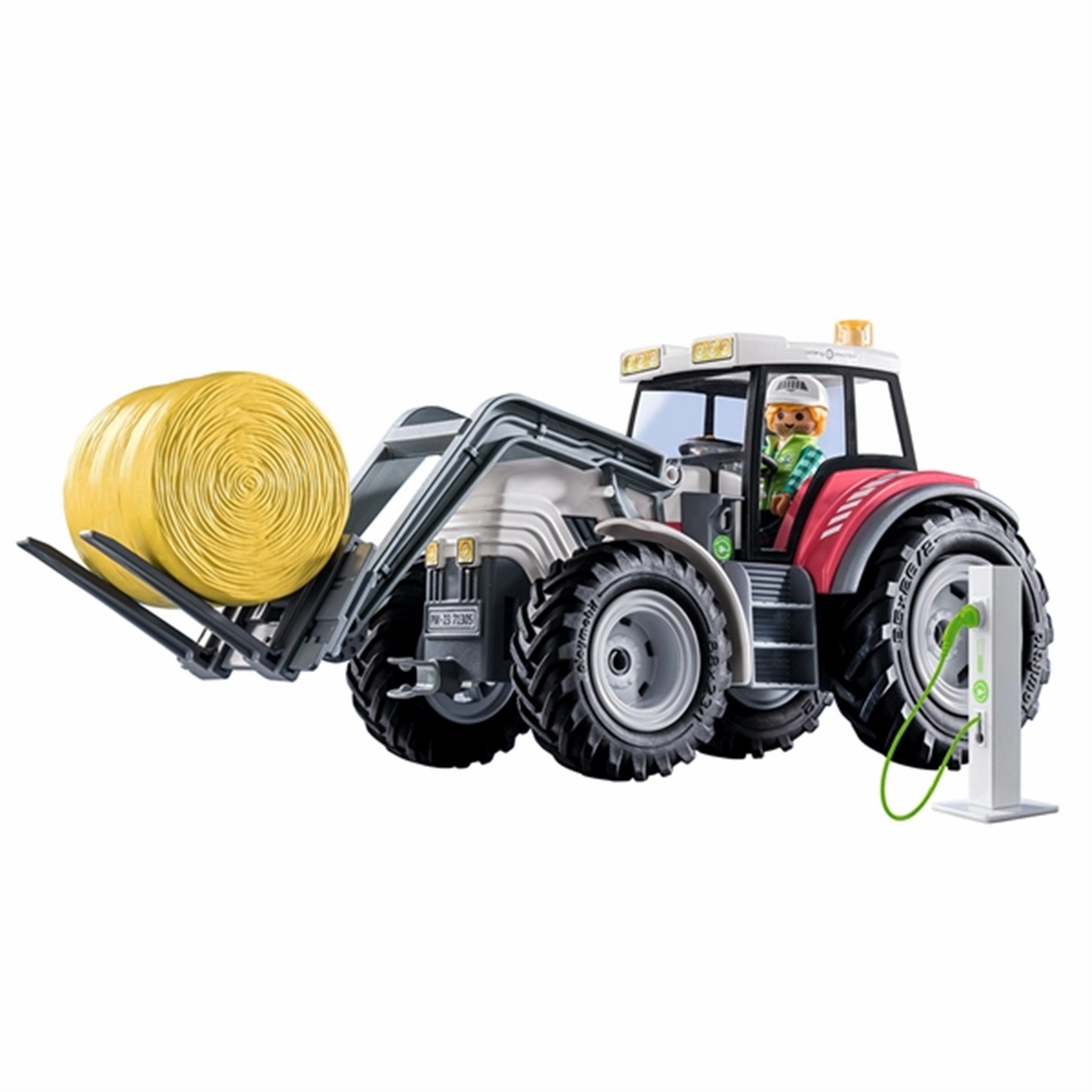 Playmobil Country - E-Tractor with Charging Station