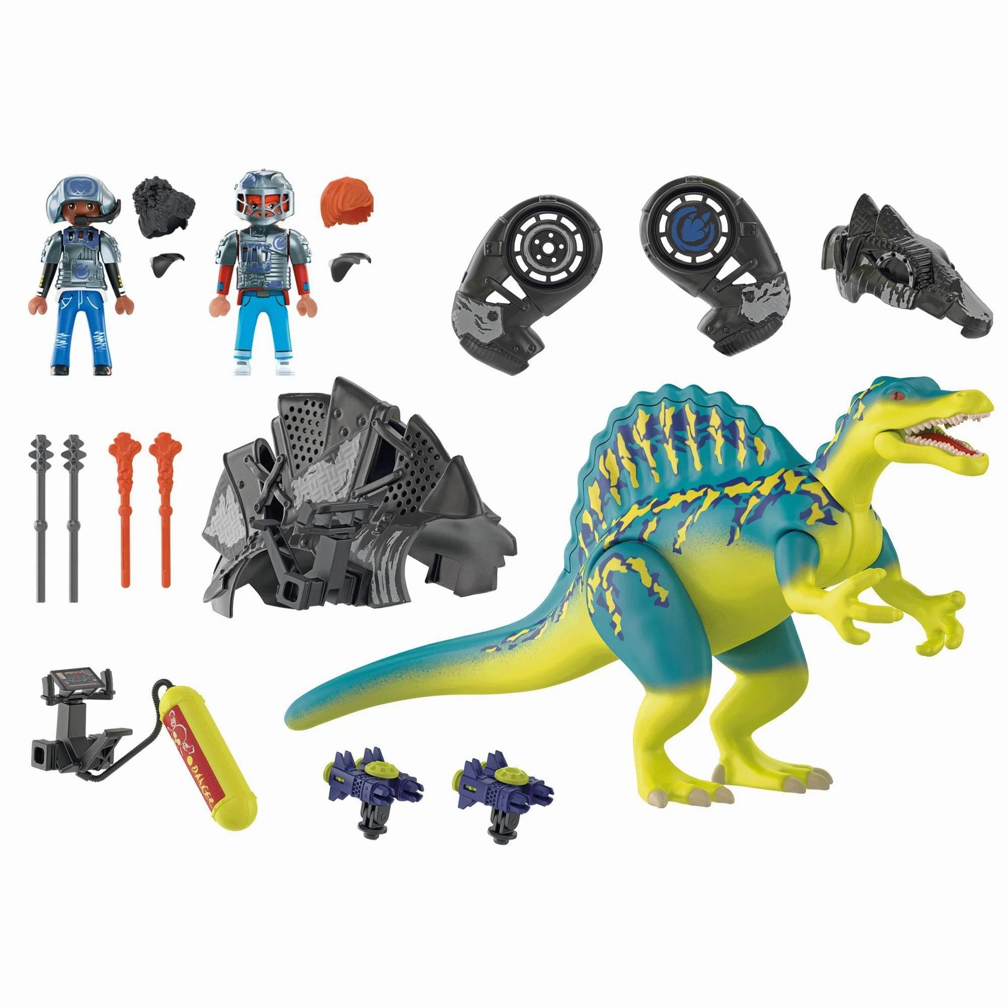 Playmobil dino rise 70625 Spinosaurus Double Defense Power