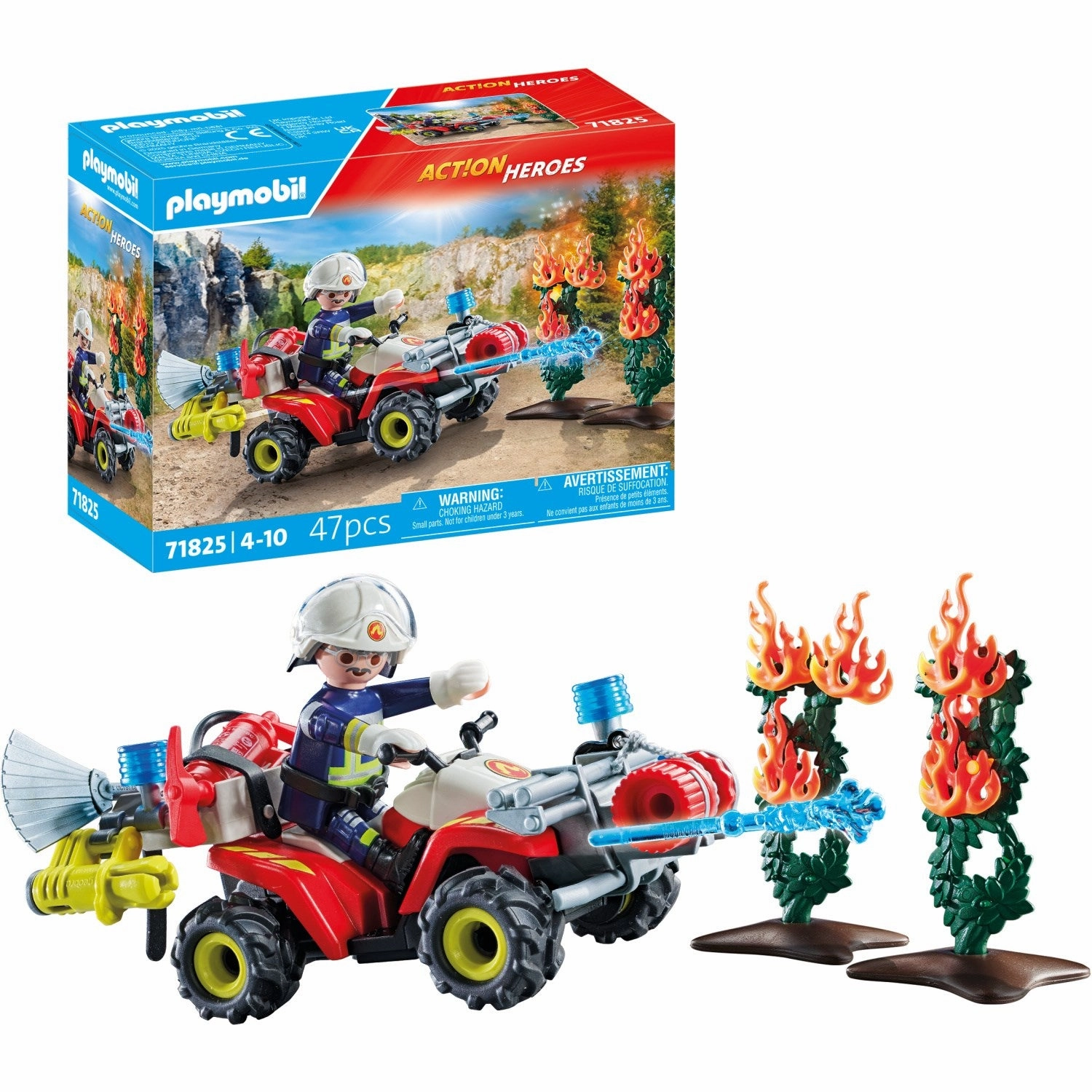 Playmobil? Firefighting Quad