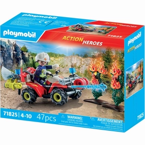 Playmobil? Firefighting Quad