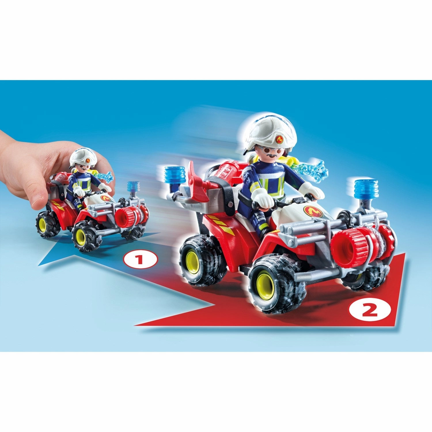 Playmobil? Firefighting Quad