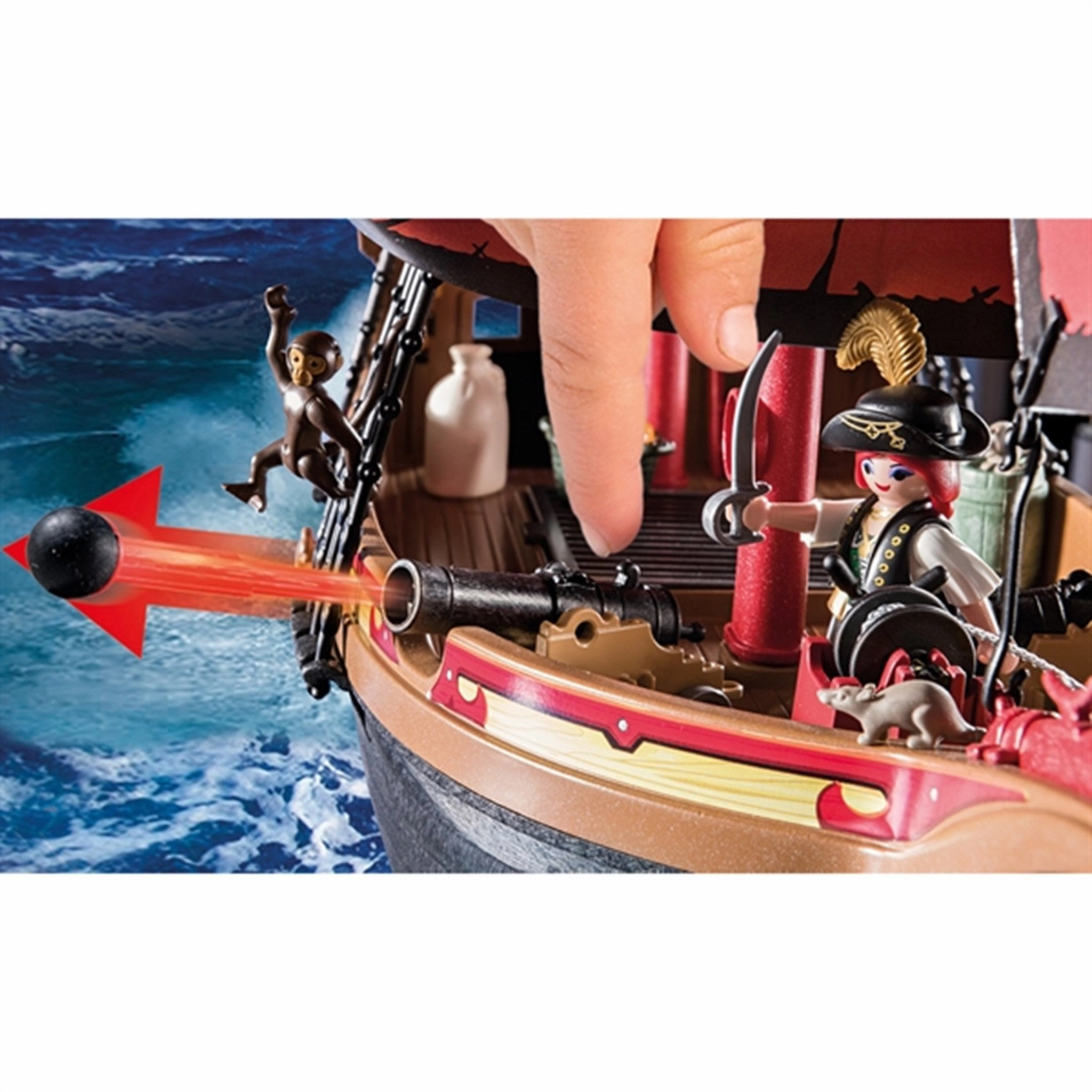 Playmobil Pirates - Skull Pirate Ship