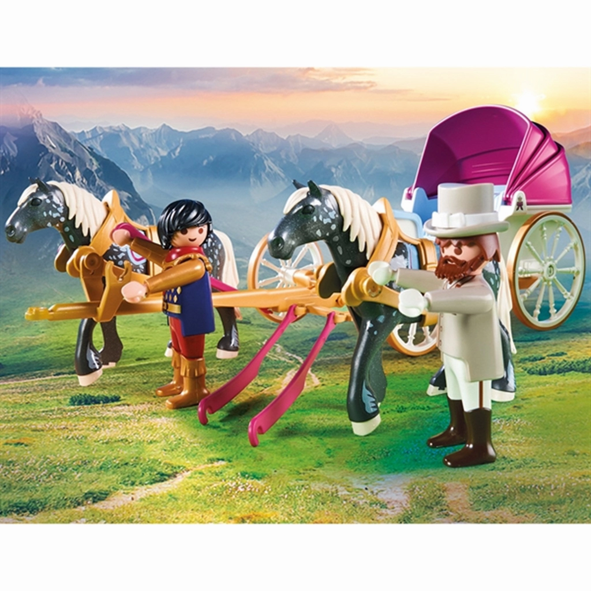 Playmobil Princess - Horse-Drawn Carriage