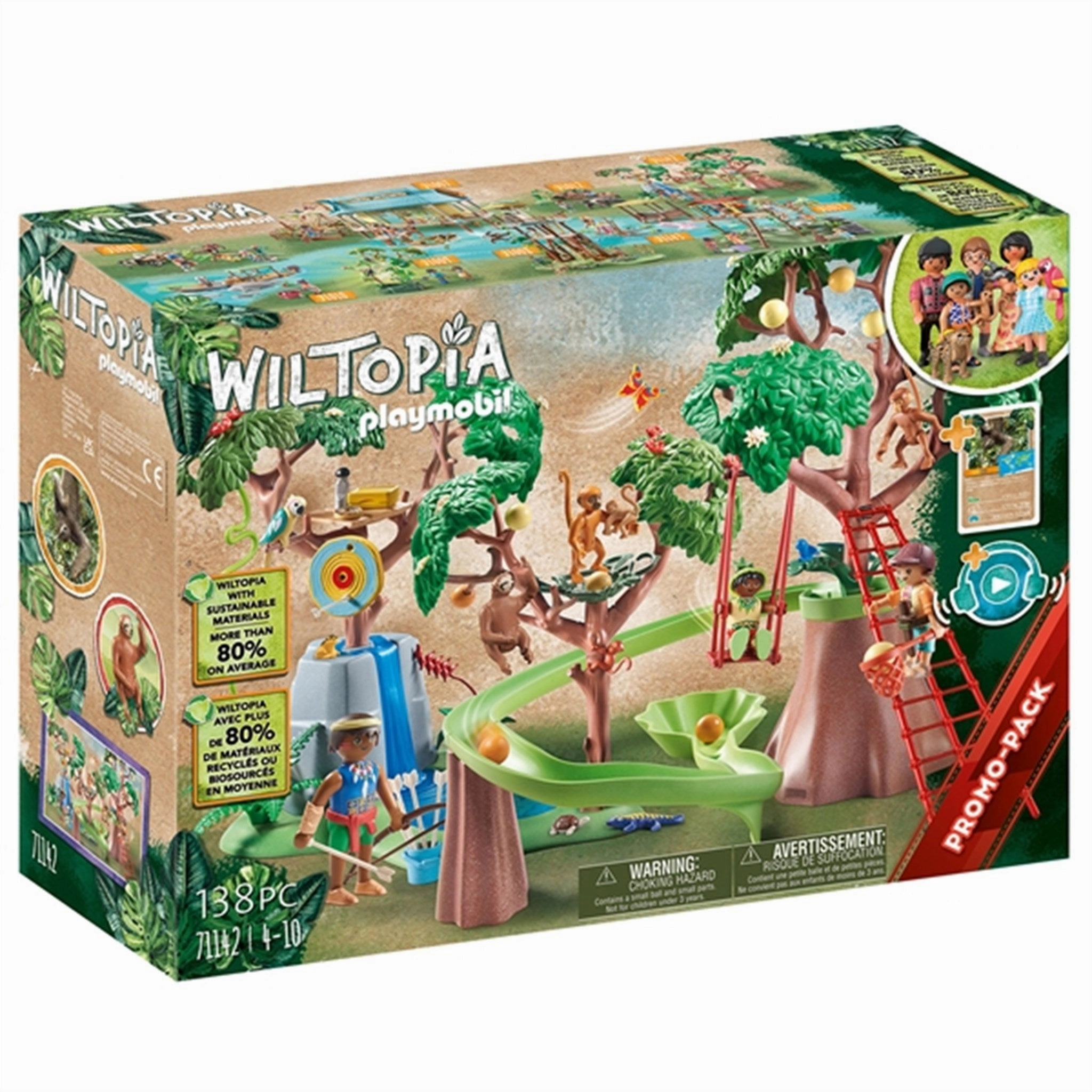 Playmobil Wiltopia - Tropical Jungle Playground