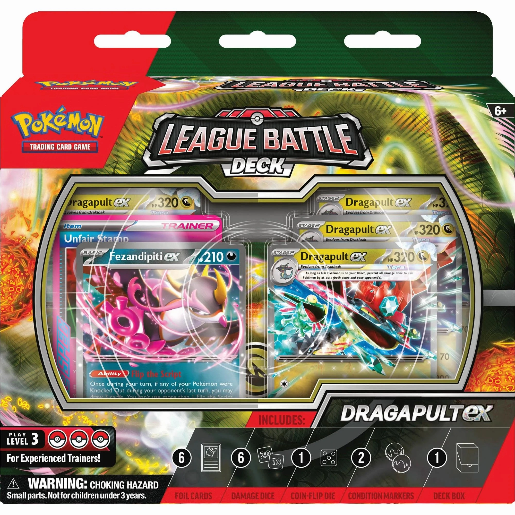 Pokemon TCG league Battle deck DragapultEx