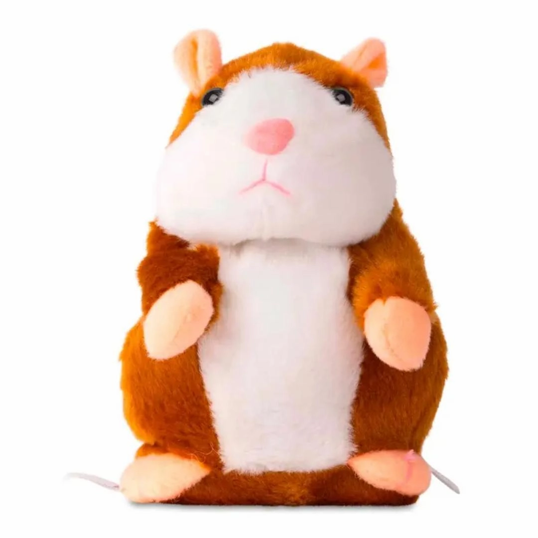 Pugs At Play Aggy And Maggy Talking Hamster Plush Toy
