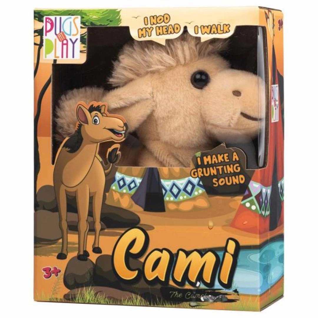 Pugs at Play Cami The Walking Camel Kids Animal Toy