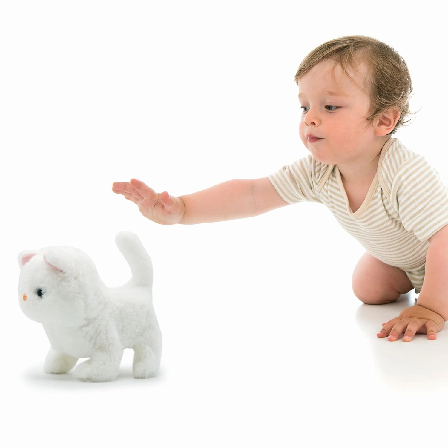 Pugs at Play Casper Walking CAT Kids Animal Toys