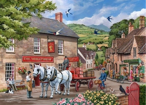 Pulling Their Weight - BIG 500 Piece Jigsaw Puzzle