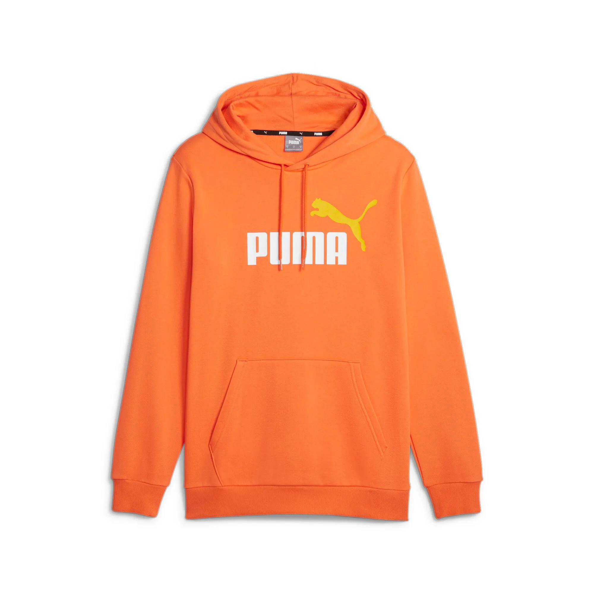 PUMA Men's Essentials  Two-Tone Big Logo Hoodie