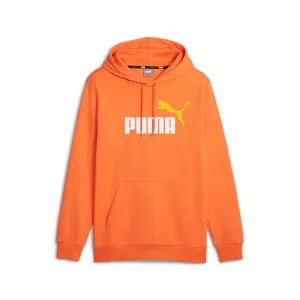 PUMA Men's Essentials  Two-Tone Big Logo Hoodie