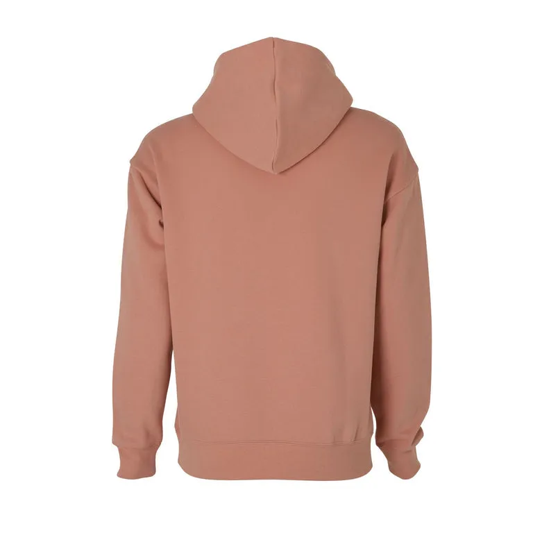 PUMA WOMEN'S ESSENTIALS FLEECE PEACH HOODIE
