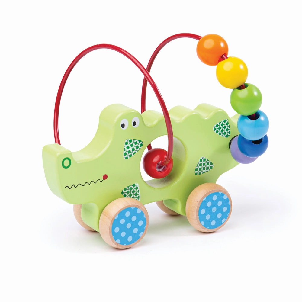 Push Along Crocodile Bead Frame