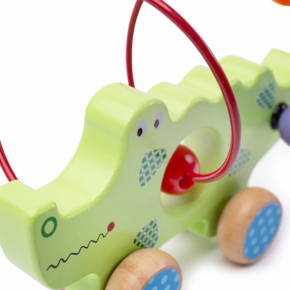 Push Along Crocodile Bead Frame