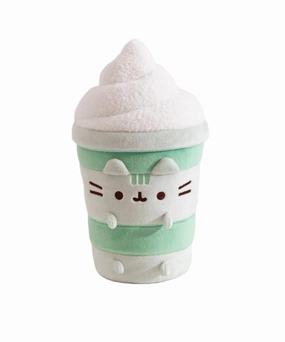 Pusheen Sips Matcha Drink