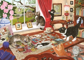 Puzzling Paws - 1000 Piece Jigsaw Puzzle