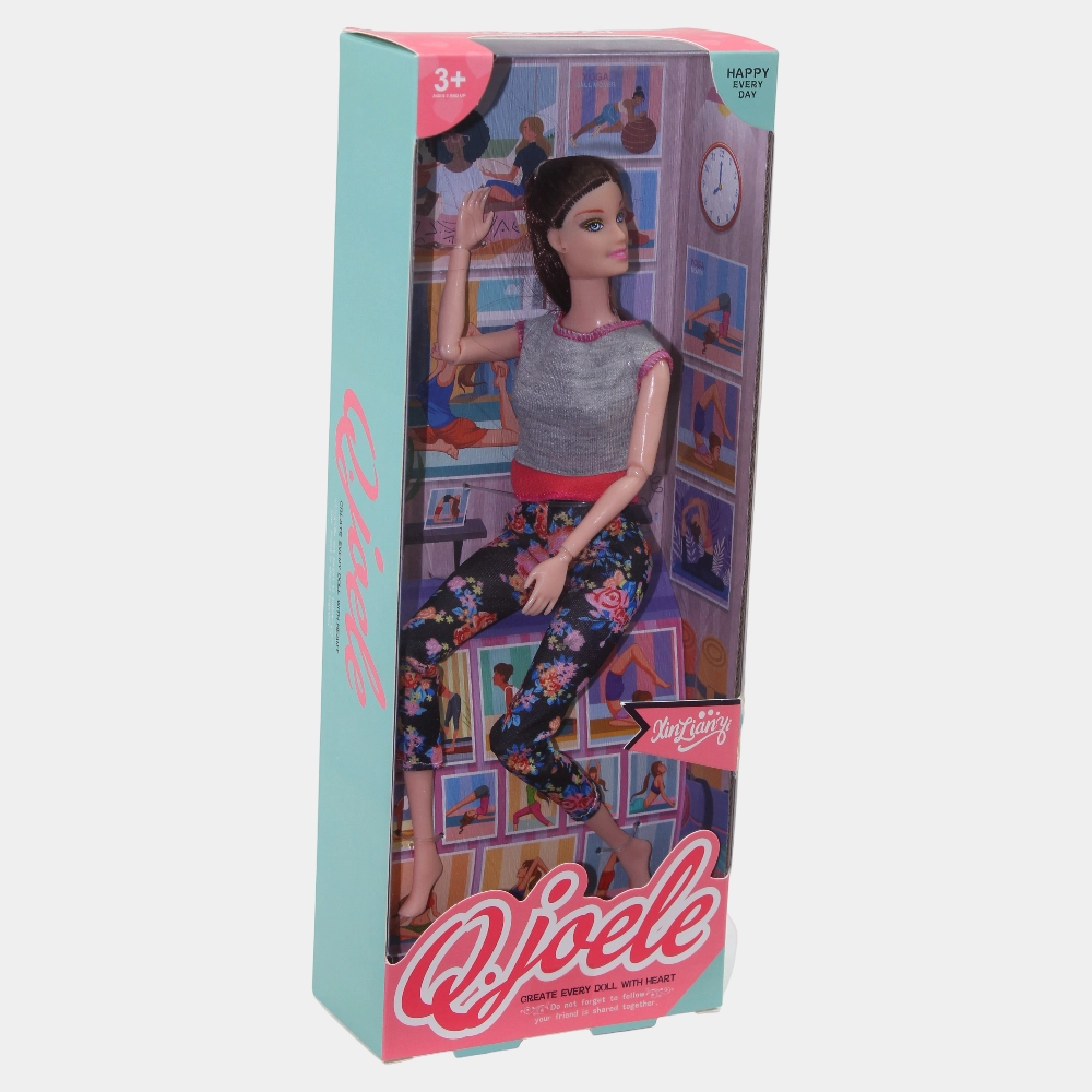 Q.Joele Yoga Doll - Grey Top