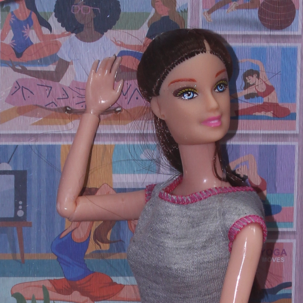 Q.Joele Yoga Doll - Grey Top