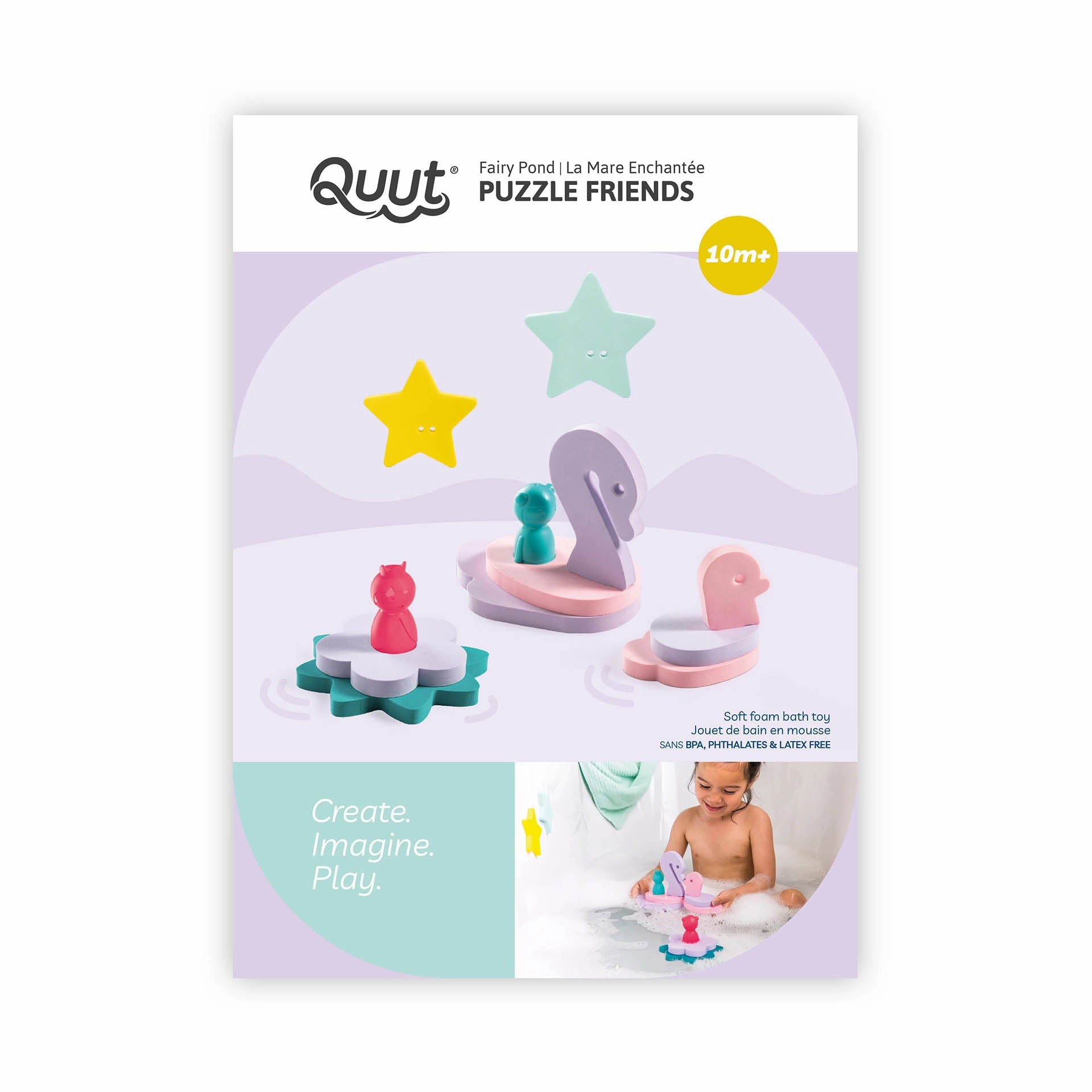 Quut Puzzle Friends - Fairy Pond