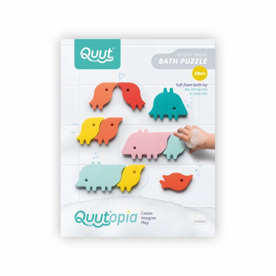 Quut Quutopia Animal Parade Bath Puzzle
