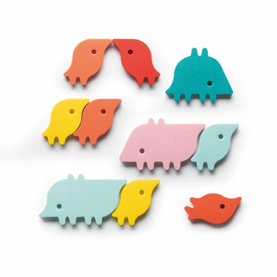 Quut Quutopia Animal Parade Bath Puzzle