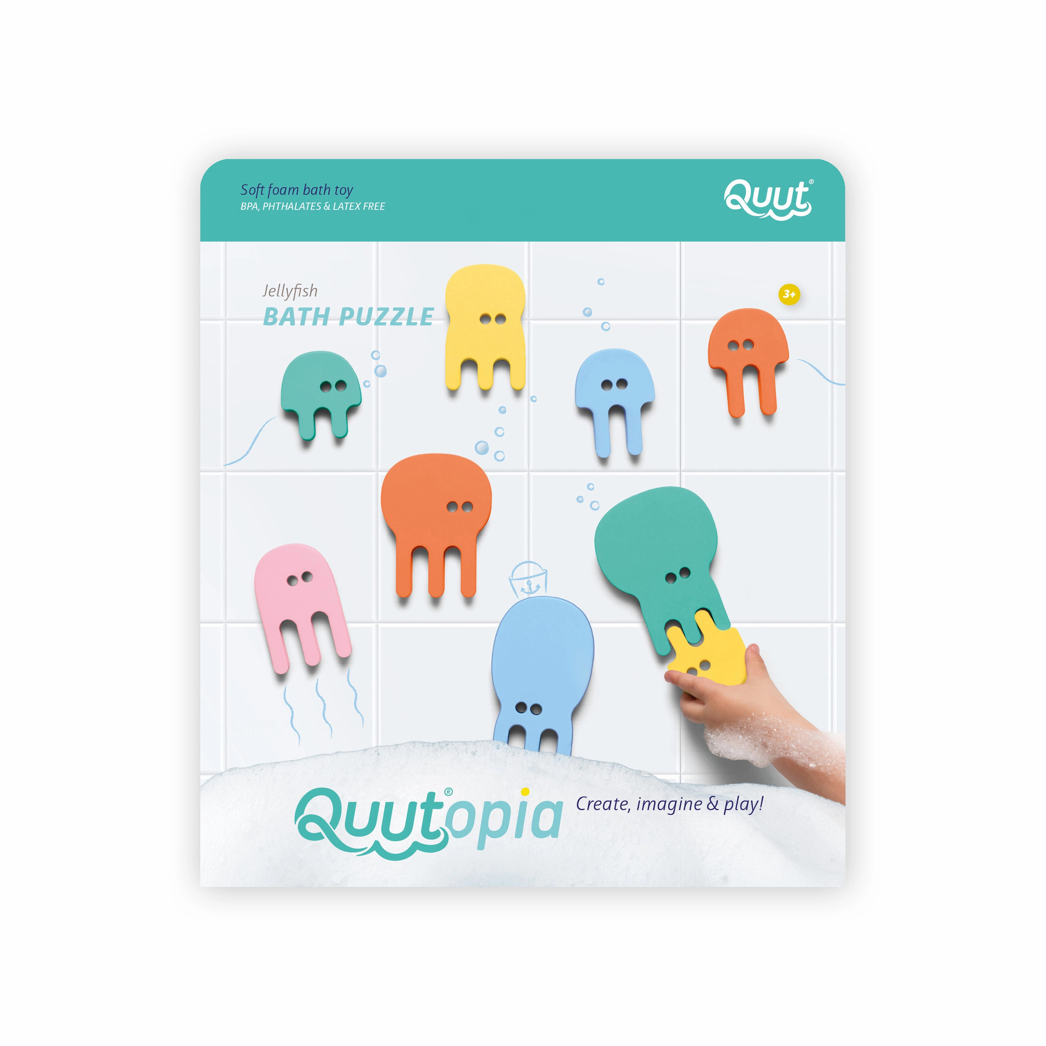 Quut Quutopia Jellyfish Bath Puzzle