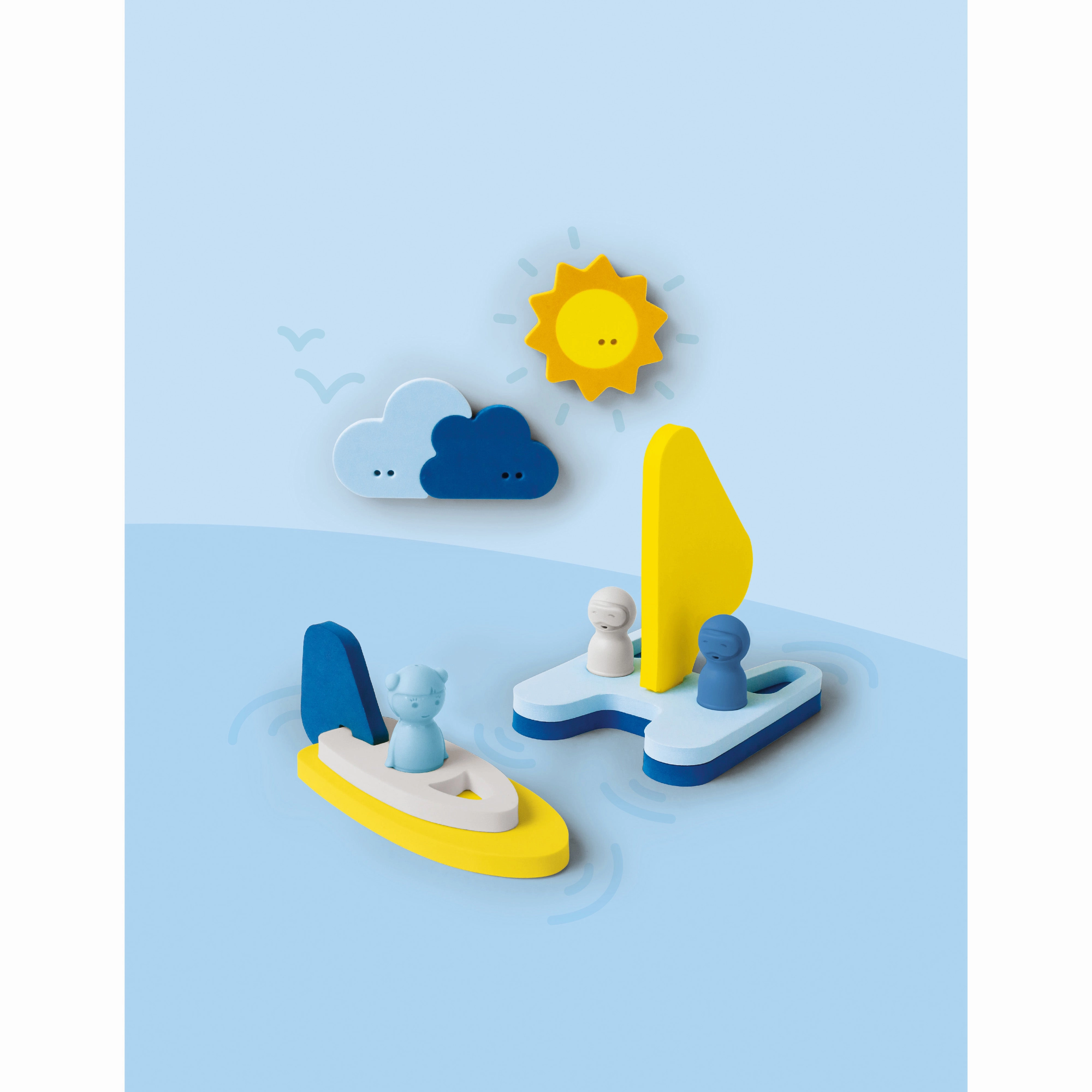 Quut Quutopia Sail Away 3D Bath Puzzle