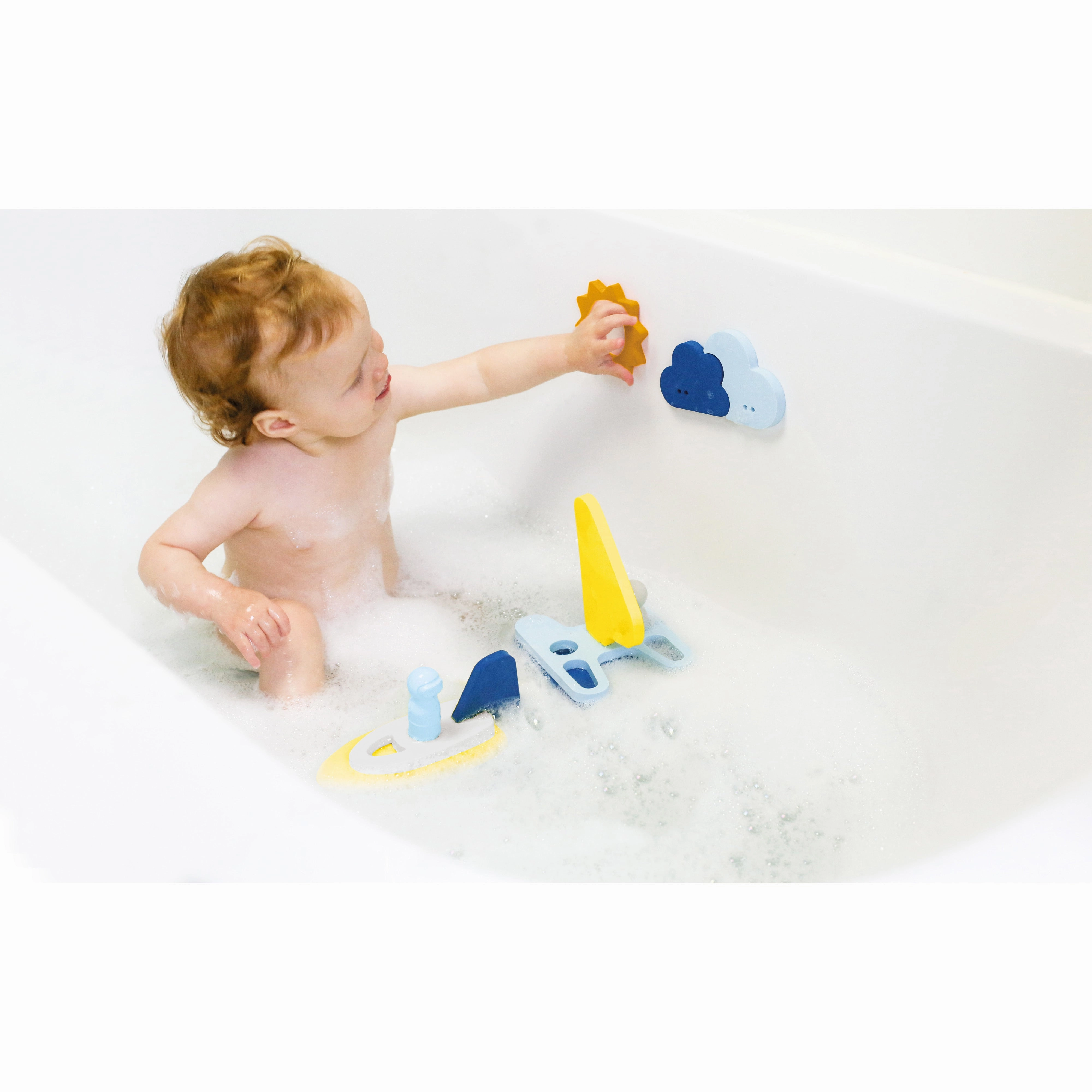 Quut Quutopia Sail Away 3D Bath Puzzle