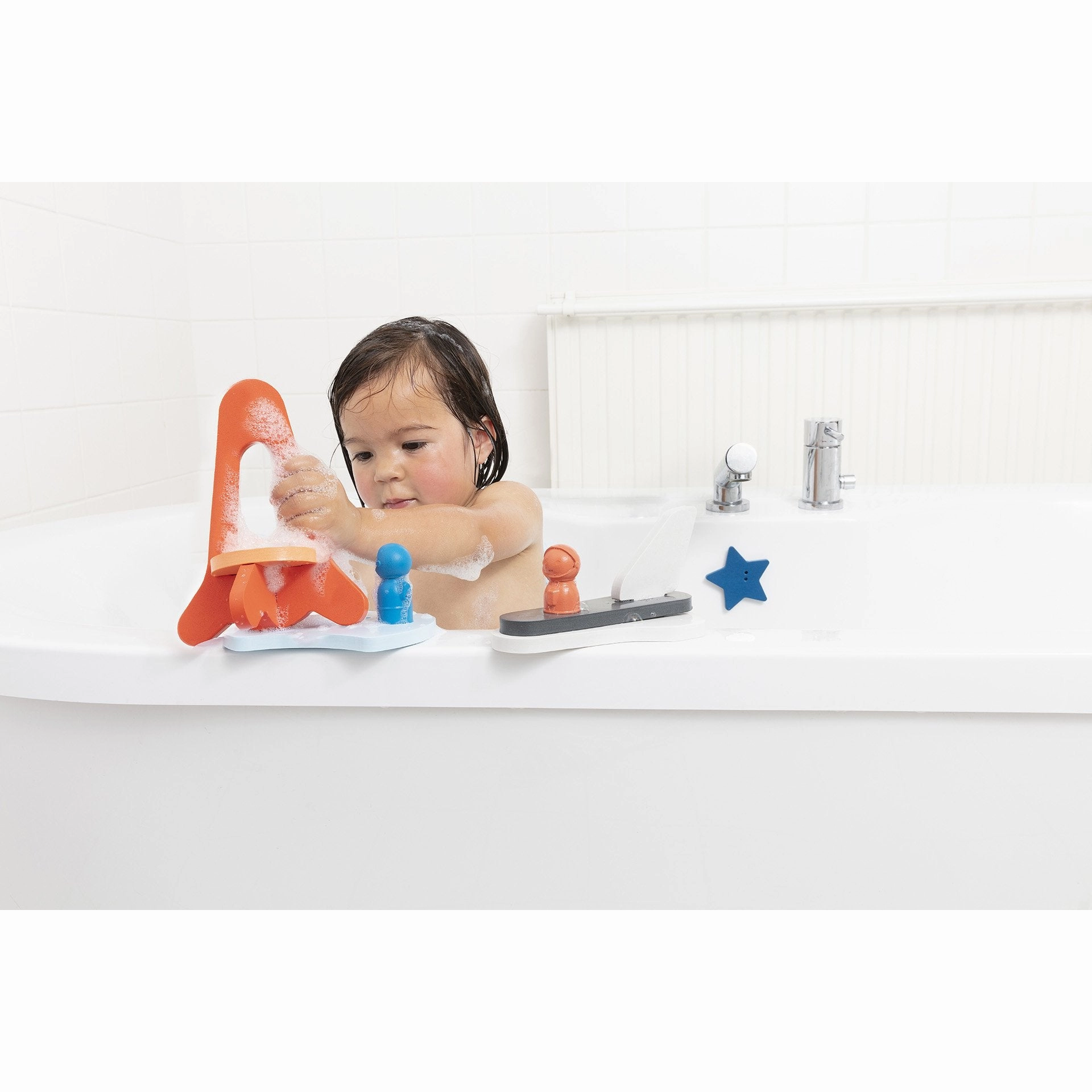 Quut Quutopia To The Moon And Back 3D Bath Puzzle