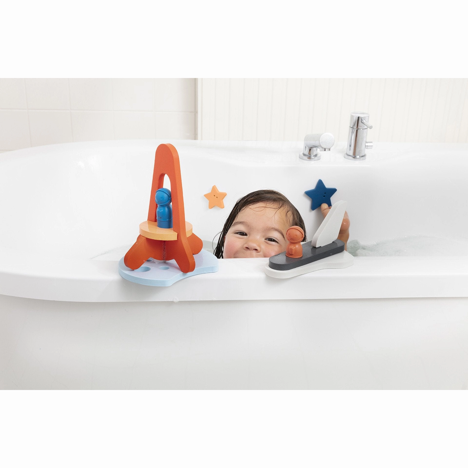 Quut Quutopia To The Moon And Back 3D Bath Puzzle